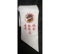 Cintura Qwan ki do World Union White AXMSports - AX0238