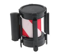 Cintura retrattile estesa con barriera for coda da 2 pezzi, m/pz, costruzione ben pesante, deformata o rotta Per Banche Hotel(White Red Stripes)