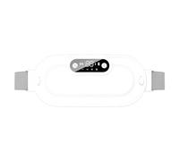 Cintura riscaldante per la vita, 1800 mAh, con ricarica USB, supporto per la schiena con display, 4 frequenze di vibrazione, per terapia del calore, con cinghia elastica, cintura di sollievo per i