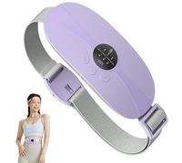 Cintura riscaldante portatile wireless KBCASE con 3 modalità di massaggio per alleviare il mal di schiena mestruale (Viola)