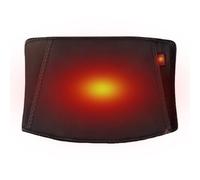 Cintura riscaldata USB - riscaldante elettrico, per schiena e spalle | Morbido cuscinetto termico con tasca per le mani, 3 impostazioni di temperatura, terapia termica portatile per v