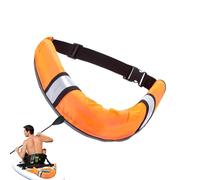 Cintura Salvagente | Giubbotto Salvataggio Gonfiabile Regolabile,per Nuoto Spiaggia Fiume Wakeboard dalla Barca Kayak Snorkeling