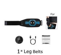 Cintura Stimolazione Muscolare EMS Addominale USB Ricaricabile LCD 39 Livelli