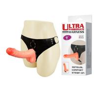 Cintura Strap-on di alto design con dildo realistico Finto pene in silicone sexy