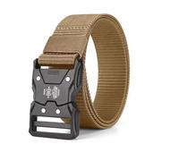 CINTURA TATTICA MILITARE NYLON ATTACCO RAPIDO fibbia aggancio uomo donna sport