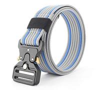 Cintura Tattica Nylon Uomo Stile Militare Utility Riggers Cintura con Cintura Fibbia Cintura Resistente di Salvataggio per Sport e Caccia All’aria Aperta Cintura Militare