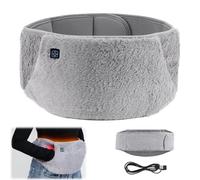 Cintura termica per schiena, cintura termica, cuscino termico, 3 livelli di riscaldamento, cuscino elettrico USB, per addome, lombare