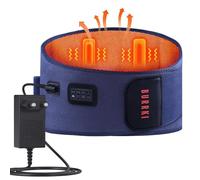 Cintura termica per schiena, massaggiatore con spegnimento automatico, cuscino termico con 5 massaggi, 3 livelli di calore per mal di schiena, lombare, addome, regalo per mamme, donne, mamma e papà