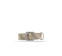 Burberry - Cintura Uomo in Pelle a Quadri - - Accessories - Uomo - Beige - S