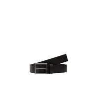 Calvin Klein Uomo Cintura 3.5 cm Essential Belt Cintura in Pelle, Nero (Black), 100 cm