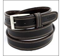 Cintura Uomo vera Pelle Marrone Testa Di Moro Cinta Donna in Cuoio da Sportiva