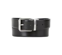 Valentino Pelle cintura Premium Pin Buckle Belt W105 Nero/Blu accorciabile reversibile
