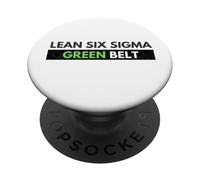 Cintura verde certificata Lean Six Sigma PopSockets PopGrip Adesivo