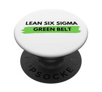 Cintura verde Lean Six Sigma certificata PopSockets PopGrip Adesivo