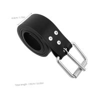 Cintura zavorra per Immersione Nera con Fibbia in Acciaio Resistente Rilascio rapido Cintura Subacquea in Silicone Antiscivolo per Pesca Snorkeling e