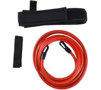 Cinture da Allenamento per Il Nuoto da 2/3/4 M Corde Elastiche Bande Resistae Imbracatura da Nuoto Imbracatura da Nuoto Stazionaria Statica Tether con Borsa A Rete, Red, 3m