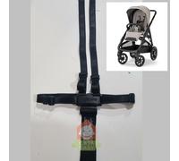 Cinture Passeggino Inglesina Aptica XT per Modelli Fino al 2022 Nero Ricambio Ci