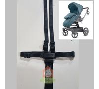 Cinture Passeggino Inglesina Quad per Modelli Fino al 2019 Nero Ricambio Cinghie
