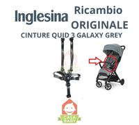 Cinture Passeggino Quid 3 Inglesina Galaxy Grey Ricambio Cinghie Originale