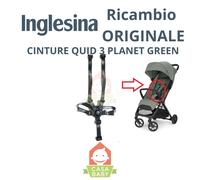 Cinture Passeggino Quid 3 Inglesina Planet Green Ricambio Cinghie Originale
