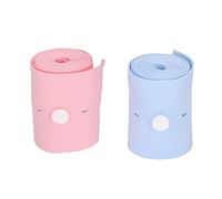 Cinture per asole per cardiofrequenzimetro fetale Accessori morbidi e confortevoli per la gravidanza per le donne Uso domestico ospedaliero Filato blu rosa 2 pezzi Set
