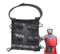 Cinture per custodia da uomo, custodia in vita | Custodia in pelle sintetica con 3 fodere per vita | Custodia per il trasporto regolabile con per cintura per Cosplay da gentiluomo, forniture p