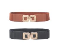 Cinture Semplici Da 2 Pezzi, Cinture Larghe Da Donna, Cinture Elastiche, Cinture Alla Moda, Cinture Decorative Elei