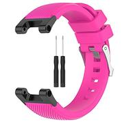 Cinturini compatibili con Amazfit T-Rex/T-Rex Pro, cinturino di ricambio colorato regolabile in silicone sportivo per smartwatch Amazfit T-Rex/T-Rex Pro, Metallo
