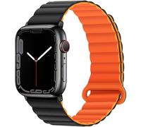 Cinturini compatibili con Apple Watch Strap 45mm 44mm 42mm 41mm 40mm 38mm, cinturino magnetico reversibile a doppio lato con passante per iWatch SE Se