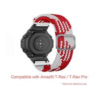 Cinturini di ricambio in nylon, larghezza 22 mm, compatibili con Huami, Amazfit, T-Rex e T-Rex Pro.