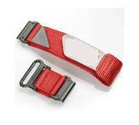 Cinturini for orologi in nylon con passante - Verde Regolabili e comodi Compatibili Watch Series 1-7 SE Carico del vettore(HGA142-RED,26MM_M 180 TO 220MM)