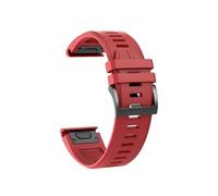 Cinturini For Orologi QuickFit Adatti For Garmin Descent G1 Solar/Epix Gen 2/Instinct 2/Forerunner 945/Approach S62 S60 Cinturino In Silicone(Red,QuickFit 26mm)