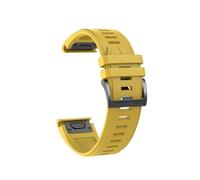 Cinturini For Orologi QuickFit Adatti For Garmin Descent G1 Solar/Epix Gen 2/Instinct 2/Forerunner 945/Approach S62 S60 Cinturino In Silicone(Yellow,QuickFit 22mm)