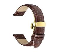 Cinturini orologi Genuine Leather Strap 18mm 19mm 20mm 21mm 22mm 24mm vigilanza della cinghia di ricambio, 22mm