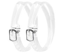 Cinturini Per Scarpe Trasparenti - Trasparenti In TPU Da 60 Cm Per Tacchi Alti | Avvolgimento Discreto Della Caviglia Per Evitare Scivolamenti E Vestibilità Allentata Del Tallone | Accessorio Po