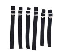 Cinturini Protettivi per Ginocchiere da Baseball, Regolabili e Traspiranti, 6 Pezzi con Fibbia in Metallo Antiruggine - Resistenza e Comfort per Giocatori di Baseball