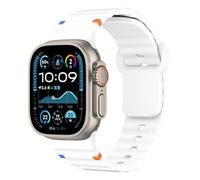 Cinturini Silicone per Cinturino Apple Watch 44mm 40mm 46mm 42mm 41mm 45mm 38mm 49mm iWatch Band Donna Uomo,Braccialetto Morbido Sportivo Apfelband per Apple Watch SE/2 Serie 10 9 8 7 6 5 4 3 Ultra/2