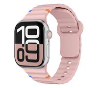 Cinturini Silicone per Cinturino Apple Watch 44mm 40mm 46mm 42mm 41mm 45mm 38mm 49mm iWatch Band Donna Uomo,Braccialetto Morbido Sportivo Apfelband per Apple Watch SE/2 Serie 10 9 8 7 6 5 4 3 Ultra/2