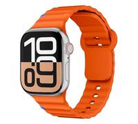 Cinturini Silicone per Cinturino Apple Watch 44mm 40mm 46mm 42mm 41mm 45mm 38mm 49mm iWatch Band Donna Uomo,Braccialetto Morbido Sportivo Apfelband per Apple Watch SE/2 Serie 10 9 8 7 6 5 4 3 Ultra/2