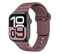 Cinturini Silicone per Cinturino Apple Watch 44mm 40mm 46mm 42mm 41mm 45mm 38mm 49mm iWatch Band Donna Uomo,Braccialetto Morbido Sportivo Apfelband per Apple Watch SE/2 Serie 10 9 8 7 6 5 4 3 Ultra/2