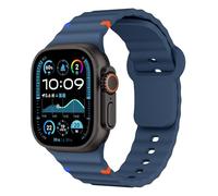 Cinturini Silicone per Cinturino Apple Watch 44mm 40mm 46mm 42mm 41mm 45mm 38mm 49mm iWatch Band Donna Uomo,Braccialetto Morbido Sportivo Apfelband per Apple Watch SE/2 Serie 10 9 8 7 6 5 4 3 Ultra/2