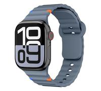 Cinturini Silicone per Cinturino Apple Watch 44mm 40mm 46mm 42mm 41mm 45mm 38mm 49mm iWatch Band Donna Uomo,Braccialetto Morbido Sportivo Apfelband per Apple Watch SE/2 Serie 10 9 8 7 6 5 4 3 Ultra/2