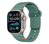 Cinturini Silicone per Cinturino Apple Watch 44mm 40mm 46mm 42mm 41mm 45mm 38mm 49mm iWatch Band Donna Uomo,Braccialetto Morbido Sportivo Apfelband per Apple Watch SE/2 Serie 10 9 8 7 6 5 4 3 Ultra/2