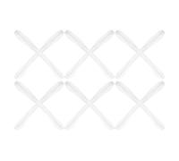 Cinturini Trasparenti per Tallone Tpu, 6 Paia, Anti Scivolo | Tacchi e Misure Diverse, Leggeri e Sottili, Uso Lavoro e Occasioni Sociali, Formato 1cm X 11cm