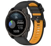Cinturini XiHAMA compatibili con Quatix8/Forerunner965/Fenix7/Instinct E Watch â Silicone QuickFit da 20 mm/22 mm/26 mm
