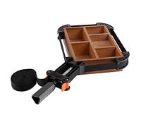 Cinturino a Fascetta Regolabile Multifunzione 4 Ganasce per Lavorazione del Legno Strumento Sgancio Rapido Supporto Portaoggetti Angolare Attrezzo Flessibile Gancio Resistente Cinghia Universale 2Pz