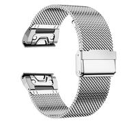 Cinturino a montaggio rapido per Garmin Fenix 7S, 7X, 7 Pro, Fenix 6S, 6X, 6, 5S, 5X, 5Plus, Tactix 7, Forerunner 965, 955, enduro, in acciaio inox, 20 mm, 26 mm, 22 mm, per Garmin Fenix 7, Forerunner