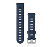 Garmin Cinturino In Silicone Quick Fit 22 Mm Dark Blue / Silver