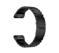 Cinturino a sgancio rapido da 22 26 mm, in titanio o acciaio inox, adatto per Garmin Fenix 8 51 mm 7X 6X Pro Enduro 3 5 5X Plus Tactix 7, Titanium band, Acetato, Nessuna pietra preziosa