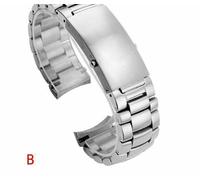 Cinturino Acciaio Inox OMEGA Seamaster Ricambio Braccialetto Argento 007